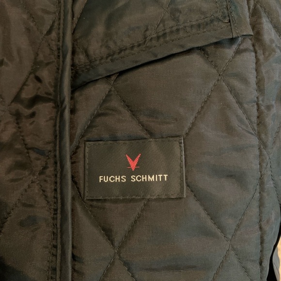 Fuchs Schmitt Womens Black Winter Puffer Coat Sz 18 W/Pockets Button Closure - Picture 4 of 9